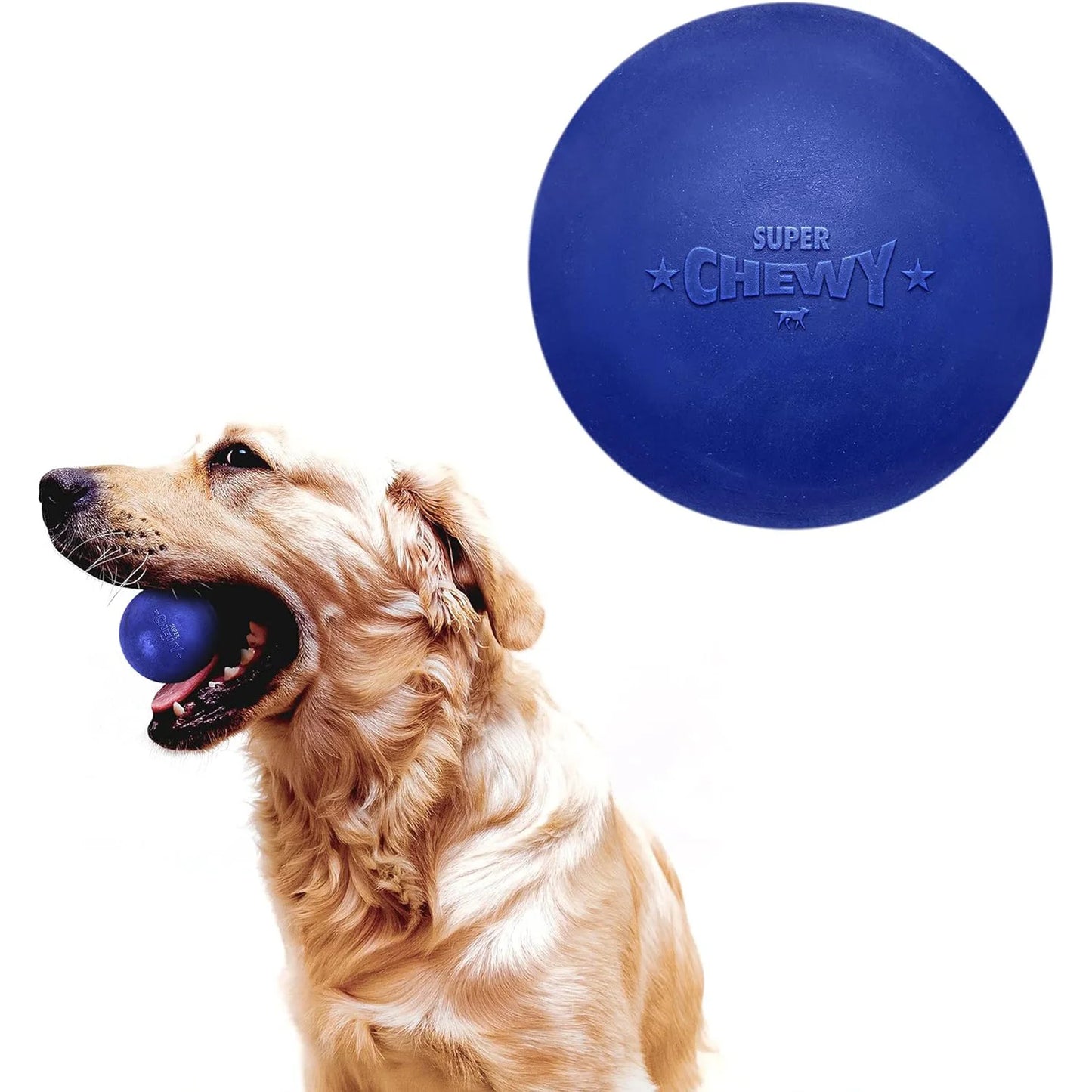 SuperChewy Durable Dog Toy Ball